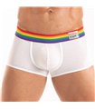 Herren Trunk Pride – bunter Bund, ultraweicher Stretchkomfort Weiß | TOF Paris