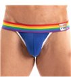Jockstrap Herren Royal Blau – Bunter Bund, maximaler Komfort | TOF Paris