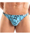 Herren Swim Thong Blau – Ergonomisch, Stretch & Minimalistisch | TOF Paris