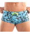 Herren Badehose Blau – Ultra-kurz, formbetont & mit Neon-Kordel | TOF Paris