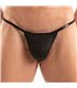 Herren Microfaser String – Push-Up Effekt & maximaler Komfort, Schwarz | TOF Paris
