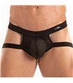 Jockstrap Temptation – atmungsaktiv, elastisch, sportlich, schwarz | TOF Paris