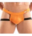 Jockstrap Herren Orange – Atmungsaktiv & Elastisch, Sportlich! | TOF Paris