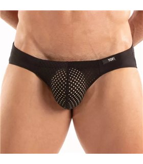 Microfiber Bikini Herren – atmungsaktiv, leicht & elegant schwarz | TOF Paris