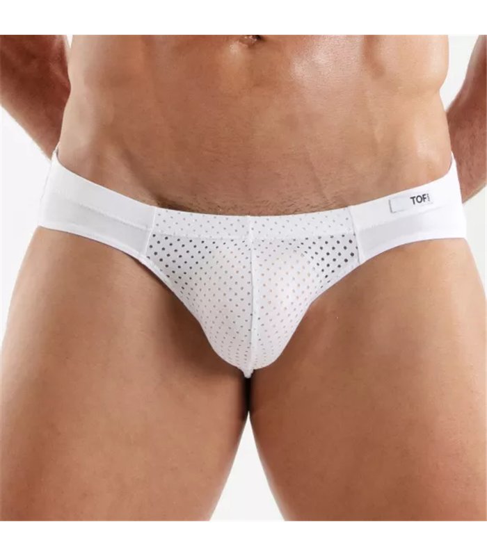 Männer Bikini – Atmungsaktiv & Stretch für perfekten Sitz Weiß | TOF Paris