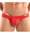 Microfiber Bikini Herren – Atmungsaktiv & Komfortabel, Rot | TOF Paris