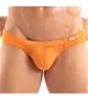 Microfiber Herren Bikini – atmungsaktiv, leicht & modern in Orange | TOF Paris