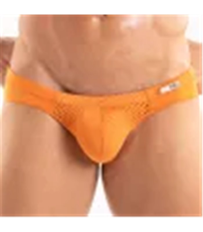 Microfiber Herren Bikini – atmungsaktiv, leicht & modern in Orange | TOF Paris