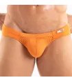 Microfiber Herren Bikini – atmungsaktiv, leicht & modern in Orange | TOF Paris