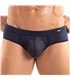 Herren Slips Marineblau – Atmungsaktive Mikrofaser, Low-Rise Komfort | TOF Paris