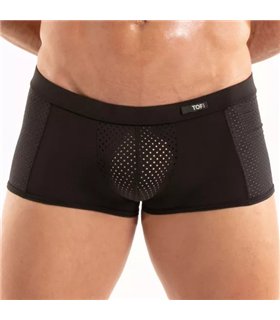 Herren Boxer Shorts – Atmungsaktiv & Eleganter Low-Rise Schnitt, Schwarz | TOF Paris