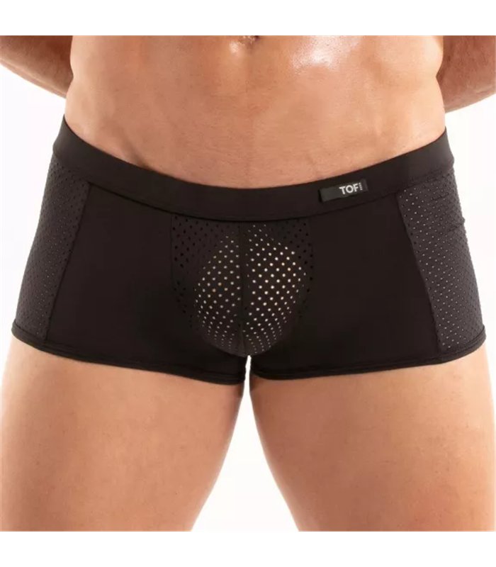 Herren Boxer Shorts – Atmungsaktiv & Eleganter Low-Rise Schnitt, Schwarz | TOF Paris