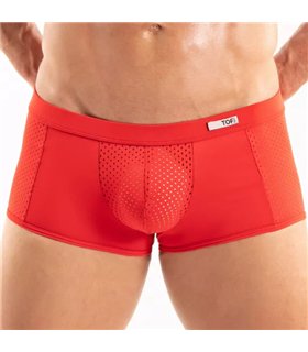 Boxershorts Temptation Rot – Atmungsaktiv & Perfekt Sitzt | TOF Paris