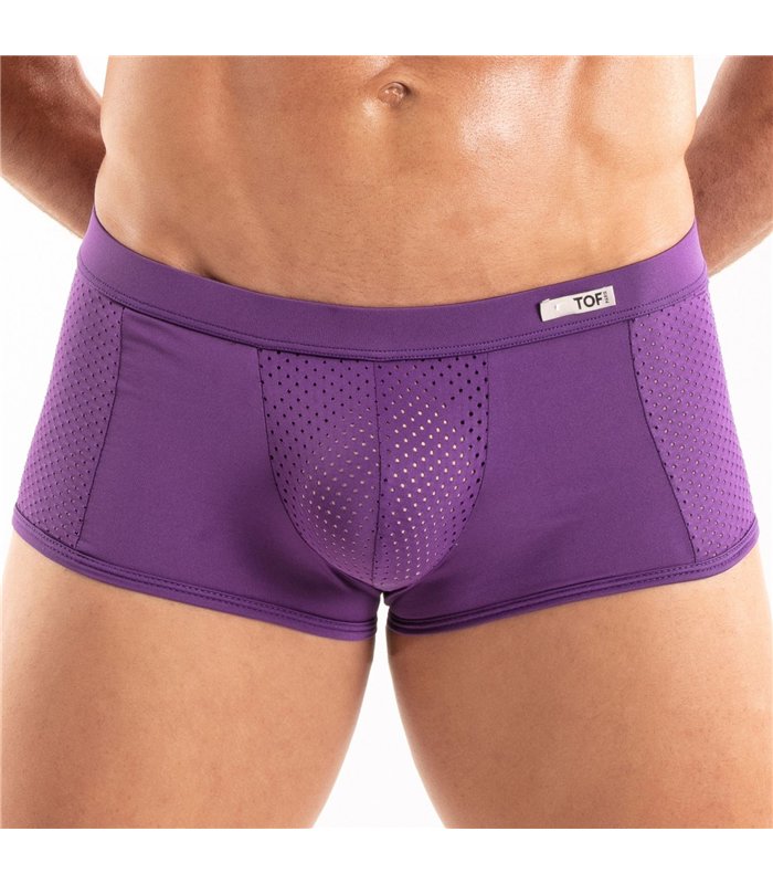 Boxershorts Temptation – Atmungsaktiv & Komfortabel, Lila | TOF Paris