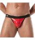 Jockstrap Herren Rot – Stretchiger Komfort mit Druckknopfverschluss | TOF Paris