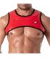 Harness Herren rot – mit praktischem Reißverschluss & Ring | TOF Paris
