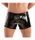Boxer mit Frontöffnung – Glänzend & praktisch, schwarz | TOF Paris