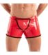 Boxershorts mit Frontöffnung – sexy roter Glanz & praktischem Schnitt | TOF Paris