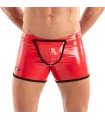 Boxershorts mit Frontöffnung – sexy roter Glanz & praktischem Schnitt | TOF Paris