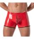 Push-Up Boxer mit Reißverschluss – Sexy, roter Vinyl-Style | TOF Paris