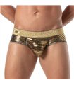 Herren-Slip Gold Glitter – Komfort & glamouröser Look | TOF Paris