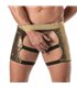 Herren Chaps Shorty Goldglitter – Sexy, elastisch & auffällig | TOF Paris