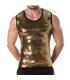 Tank Top Herren Goldglanz – Glitzernd & Figurbetont | TOF Paris