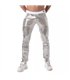 Glitzerhose Herren Silber – Low-Rise, taillierter Schnitt, Komfort | TOF Paris