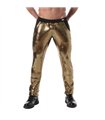 Herrenhose Gold Glitzer – Low-Rise, Komfort & Stil mit Taschen | TOF Paris