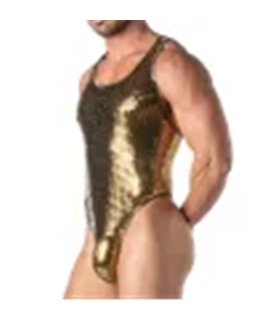 Body String Gold – Glitzernd mit Lurex-Kanten, elegant & komfortabel | TOF Paris