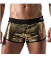 Mini-Shorts Gold – Glitzernd, Retro & Mit Praktischer Tasche | TOF