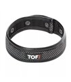 Armband 3D Mesh Silber – Atmungsaktiv & Verstellbar, Sportlich | TOF Paris