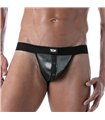 Jockstrap mit 3D Mesh & silbernen Druckknöpfen – sexy & komfortabel | TOF Paris