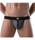 Jockstrap mit 3D Mesh & Druckknöpfen – Komfort & Style Grau | TOF Paris