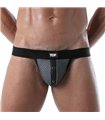 Jockstrap mit 3D Mesh & Druckknöpfen – Komfort & Style Grau | TOF Paris
