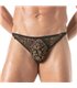 Herren String – Transparente Spitzen-Optik, leichter Sitz, Paris Design, Schwarz | TOF Paris