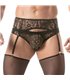 Strumpfhalter Set Herren – Schwarze Spitze, verstellbar & atmungsaktiv | TOF Paris