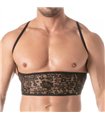 Lace Bustier Herren – Verstellbar, Elegant & Vielseitig in Schwarz | TOF Paris