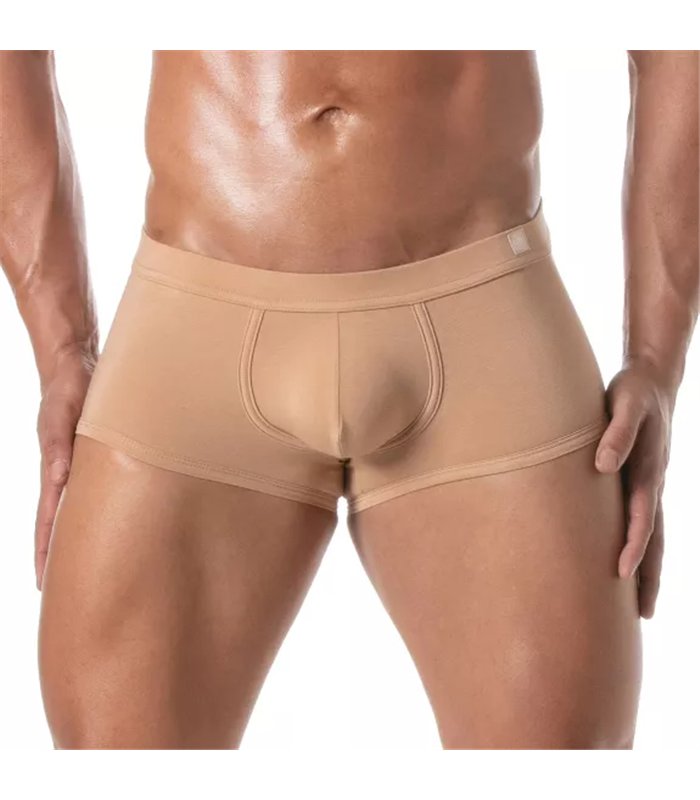 Herren Trunks beige – elastisch, atmungsaktiv & unsichtbar unter Kleidung | TOF Paris