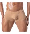 Herren Trunks beige – elastisch, atmungsaktiv & unsichtbar unter Kleidung | TOF Paris