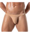 Herren Tanga Beige – Unsichtbar & Komfortabel mit High-Cut Design | TOF Paris