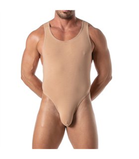 Bodythong Herren beige – Körperbetont & atmungsaktiv, maximaler Komfort | TOF Paris