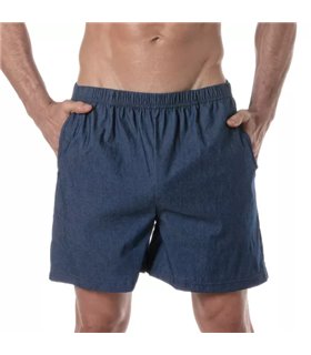 Bermuda Shorts Blau – Leicht, luftig & mit elastischem Bund | TOF Paris