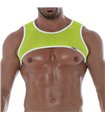 Harness Neon Mesh Gelb – Leuchtend, Atmungsaktiv & Party-Highlight | TOF Paris