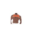 Harness Orange Neon – Fluoreszierendes Mesh mit H-Design | TOF Paris