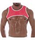 Harness Pink – Neon Mesh, auffälliges Clubwear-Accessoire | TOF Paris