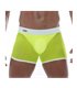 Mesh Shorts Neon Gelb – Leicht, Stretch & Clubwear-Highlight | TOF Paris