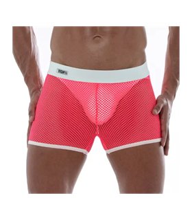 Mesh Shorts Pink – Neonfarben, atmungsaktiv & stylisch | TOF Paris