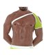 Schulter-Harness Gelb – Neon Mesh, atmungsaktiv & stylisch | TOF Paris