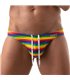 Badehose Herren Rainbow – bunte Pride-Streifen & elastischer Bund | TOF Paris